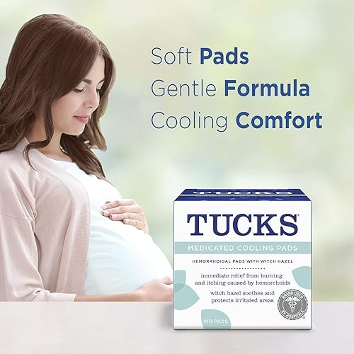 Tucks Medicated Cooling Pads 100 Pads Per Pack Pack of 2