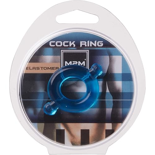 M2m Cock Ring, Elastomer, Small, Blue