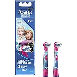 Oral-B Kids Extra Soft Replacement Brush Heads Featuring Disney's Frozen, 2 Count, Kids 3