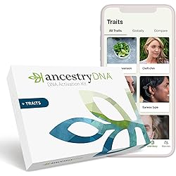 AncestryDNA Traits: Genetic Ethnicity Traits Test, AncestryDNA Testing Kit with 35 Traits, DNA Ancestry Test Kit, Genetic Testing Kit