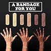 300 Pcs Skin Tone Shade Fabric Bandages Flexible Skin Tone Bandages Adhesive Bandages Variety Pack for Kids and Adults Protect Cuts Scrapes Scratches Inclusivity and Diversity, 3 Colors and 2 Sizes