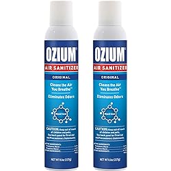 Ozium® 8 Oz. Air Sanitizer & Odor Eliminator for Homes, Cars, Offices and More, Original Scent - 2 Pack