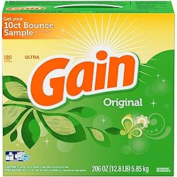 Orgain Gain He Power Detergent, 206 Ounce