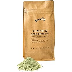Jovvily Pumpkin Seed Protein - 1 lb - Nutty Flavor - Breads & Smoothies - Vegan