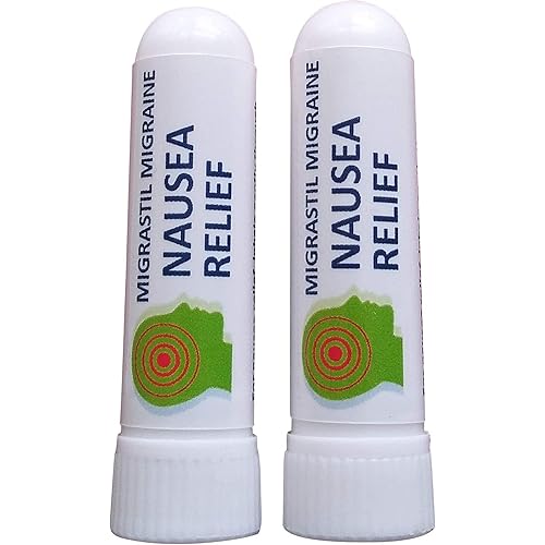 Migrastil Migraine Relief Cream and Nausea Inhalers Bundle