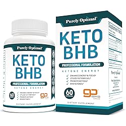 Premium Keto Diet Pills - Utilize Fat for Energy with Ketosis - Boost Energy & Focus, Manage Cravings, Support Metabolism - Keto Bhb Supplement for Women & Men - 30 Days Supply