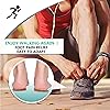 Medial & Lateral Heel Wedge Silicone Insoles, Supination & Pronation Corrective Heel Insoles, Gel Adhesive Shoe Inserts for Foot Alignment, Knock Knee Pain, Bow Legs, OX Type Leg - S