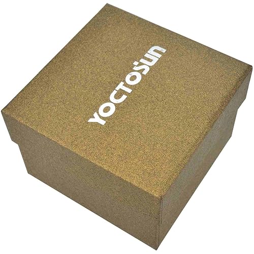 YOCTOSUN 2.5 Inch Dome Magnifier 5X Acrylic Paperweight Reading Magnifying Glass Optical Half Ball Lens with Gift Box and Polishing Pouch