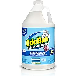 OdoBan Disinfectant Concentrate and Odor Eliminator, 1 Gallon, Fresh Linen Scent