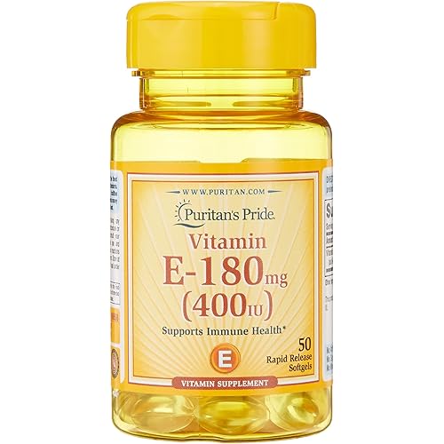 Puritan's Pride Vitamin E-400 IU-50 Softgels