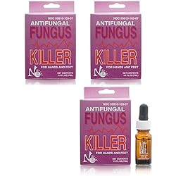 Fungus Killer 14 oz. Bottle Boxed 3-Pack with Free Nail File