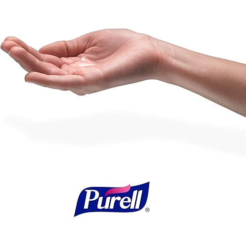 Purell Advanced Hand Sanitizer Soothing Gel, Fresh Scent, with Aloe and Vitamin E - 2 fl oz Travel Size Flip Cap Bottle Pack of 6 – 3156-04-EC
