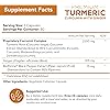 Turmeric Curcumin with Ginger & BioPerine Black Pepper Supplement :: Anti-Inflammatory, Antioxidant, Anti Aging :: 100% Natural, Non-GMO, Vegan Best Maximum Potency, No Side Effects 180 Capsules