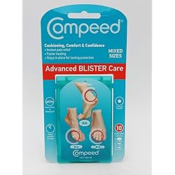 Compeed Advanced Blister Care Cushions, 10 Count Medium 1 Pack