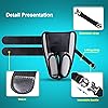 Foot Drop Brace for Walking Lifting Shoes, Drop Foot AFO Brace Help Raise Shoes, Foot Up Splint for Ankle, Improved Walking Gait, Prevent Falls and Injuries, for Left and Right Foot,Fits Women and Men