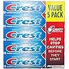 Crest Toothpaste 8.2 Ounce Cavity Protect 5-Pack