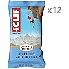 Clif Bar - Energy Bars - Blueberry Crisp - Made with Organic Oats - Plant Based Food - Vegetarian - Kosher 2.4-Ounce Protein Bars, 12 Count