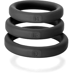 Perfect Fit Silicone Rings, 14#15#16