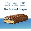 N!CK’S Keto Snack Bar, Krispi Nougat, 4g Net Carbs, 15g Protein, No Added Sugar, 5g Collagen, Low Carb Protein Bar, Low Sugar Meal Replacement Bar, Keto Snacks, 12-Count