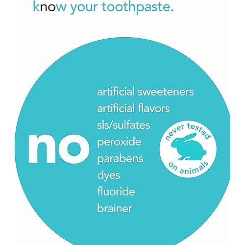 hello Antiplaque & Teeth Whitening Eco Friendly Travel Toothpaste Tablets, Natural Peppermint Flavor, Fluoride Free, TSA Compliant, Vegan, SLS Free, Plastic-Free, 60 Tablets
