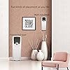 Automatic Air Freshener Dispenser Fragrance Spray Dispenser Wall MountedFree Standing Auto Sensor Aerosol Sprayer with Empty Cans for Bathroon,Toilet,Hotel,Office White