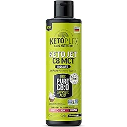 KetoPlex KetoJet™ C8 MCT Isolate Oil, 473 ml
