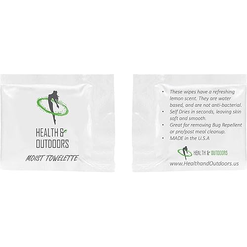 Repel Sportsmen Max Aerosol Insect Repellent Bonus, 40% Deet, 8.125 oz - 6 Count - with 6 BONUS HealthandOutdoors Moist Towelettes