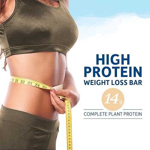 High Protein Bars for Weight Loss - Garden of Life Organic Fit Bar - Chocolate Coconut Almond 12 per carton - Burn Fat, Satisfy Hunger and Fight Cravings, Low Sugar Plant Protein Bar with Fiber