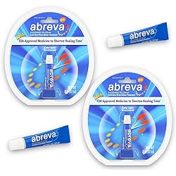 Abreva Cold SoreFever Blister Treatment.07-Ounce Tube Pack of 2