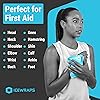 ICEWRAPS 4”x7” Instant Ice Packs for Injuries - 50 Count Bulk Emergency Single Use Disposable Ice Cold Compress for Pain Relief, Sports Kits, First Aid, Travel & Outdoor