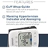 OMRON Gold Blood Pressure Monitor, Portable Wireless Wrist Monitor, Digital Bluetooth Blood Pressure Machine, Stores Up To 200 Readings for Two Users 100 each