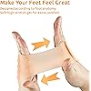 Arch Support Sleeves With Gel Pad - Plantar Fasciitis Compression Brace for Flat Feet , Heel Spurs Silicone