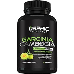 Garcinia Cambogia Extract - to Support Weight Loss Efforts - Supplement Suitable for Vegetarians - 2100 MG - 90 Caps