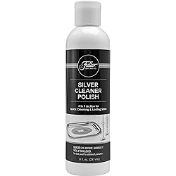 Fuller Brush Silver Cleaner Polish – For Silver Plate, Sterling, Chrome, Fine Antique Silver – Safely Cleans, Removes Tarnish & Helps Prevent Future Tarnish