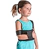 BraceAbility Pediatric Shoulder Immobilizer | Child Size Arm Sling Stabilizer for Broken Collarbone & Shoulder Injuries - Fits Toddlers, Kids, Youth & Teens 20 - 30 Chest Circumference