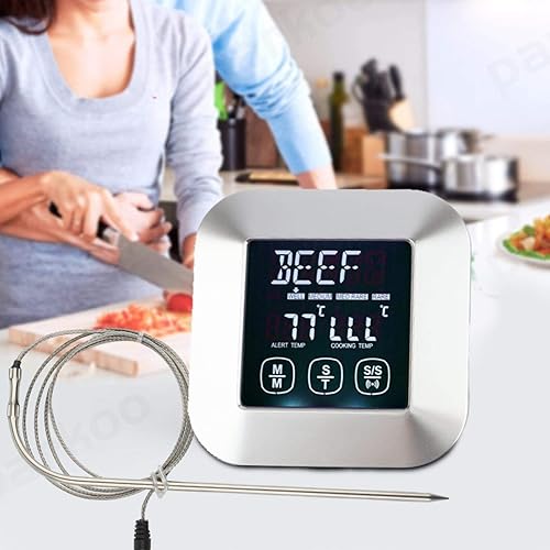 Digital Food Thermometer, Large Screen Food Thermomete for Store for Beef