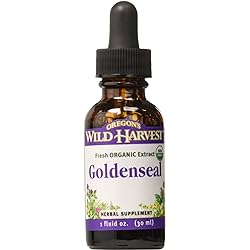 Oregon's Wild Harvest 1:2 Fresh Organic Goldenseal Extract, 1 Fluid Ounce