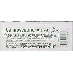 Calmoseptine Skin Protectant 0.125 oz. Individual Packet Scented Ointment, 00799000105 - Case of 144