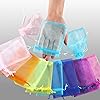 Mudder Organza Gift Bags Wedding Favour Bags Jewelry Pouches, Pack of 100 3.94 x 4.72 Inch, Mixed Color