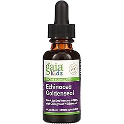 Gaia Herbs Echinacea Goldenseal For Children Liquid, 1 oz
