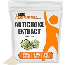 BulkSupplements.com Artichoke Extract Powder - Artichoke Supplement - Gallbladder Supplements - Bone Marrow Supplements - Artichoke Leaf Extract - Liver Support Supplement 250 Grams - 8.8 oz