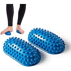 OPTP PRO-PODS Release & Stabilization Tools - Textured Balance Pods for Foot Arch Pain Relief, Plantar Fasciitis, Myofascial Massage and More