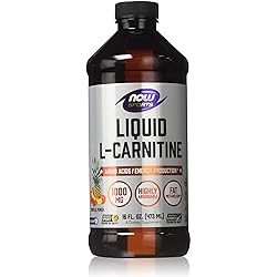 NOW Foods Sports L-Carnitine Liquid Tropical Punch -- 1000 mg - 16 fl oz