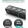 TookMag Monthly Pill Organizer 28 Day Pill Box Organizerd by Week, Large 4 Weeks One Month Pill Cases with Dust-Proof Container for PillsVitaminFish OilSupplements