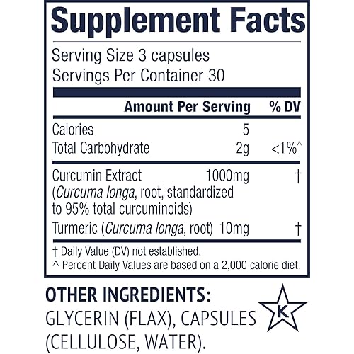Vimergy Curcumin with Turmeric – Immune System Supplement for Cellular Health – Liquid Capsules - Non-GMO, Gluten-Free, Soy-Free, Kosher, Vegan & Paleo Friendly 90 ct
