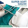 HEALQU Gauze Rolls - 4” x 4.1 Yards, Box of 24 Individually Wrapped Conforming Stretch Gauze Bandage - Super Soft Woven Stretch Gauze Bandages for Primary Wound Dressing Support