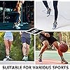 Lusenone Copper Ankle Brace Support for Men & Women Pair, Best Ankle Compression Sleeve Socks for Plantar Fasciitis, Sprained Ankle, Achilles Tendon, Pain Relief, Recovery, Sports
