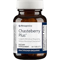 Metagenics Chasteberry Plus® – Supports Menstrual Regularity, Relieves Menstrual Discomfort – 60 Servings