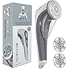 MR.SIGA Lint Remover and Fabric Shaver with 2 Speeds, Rechargeable Electric Lint Fuzz Remover with 2 Replaceable Upgraded 6-Leaf Blades