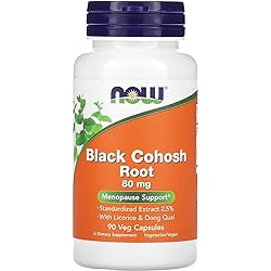 NOW Foods Black Cohosh 80 mg